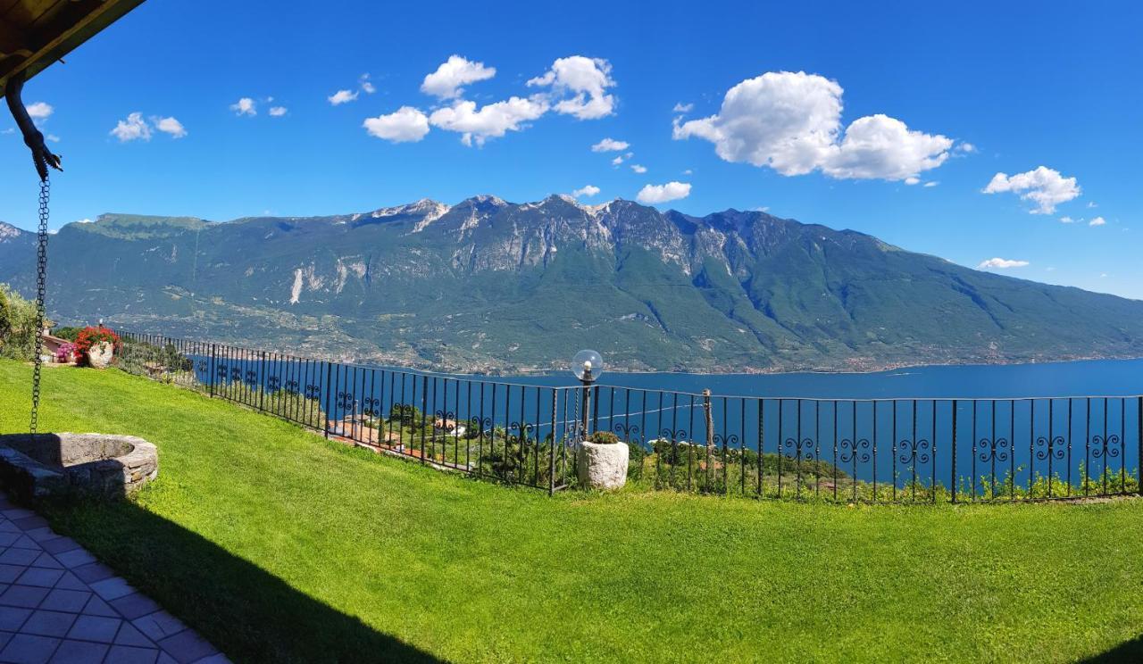 Casa Elka Residence Lake View And Pool By Garda Domus Mea Pieve  Bagian luar foto