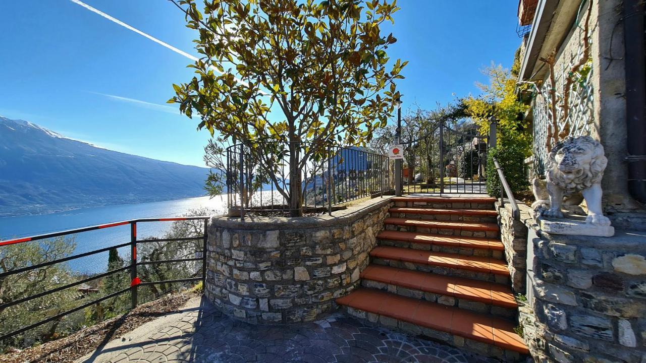 Casa Elka Residence Lake View And Pool By Garda Domus Mea Pieve  Bagian luar foto
